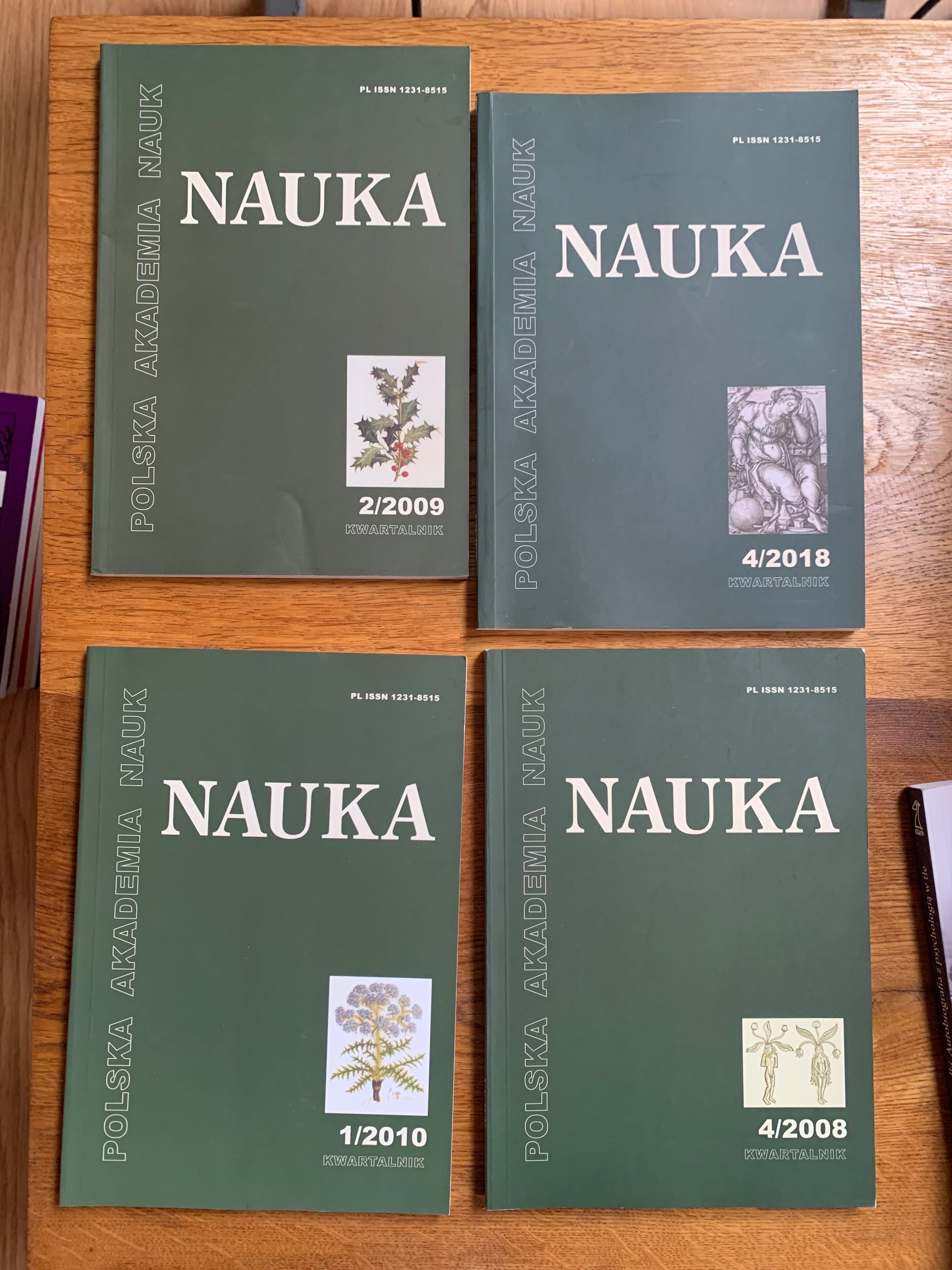 Zestaw Czasopismo NAUKA Polska Akademia Nauk (PAN)