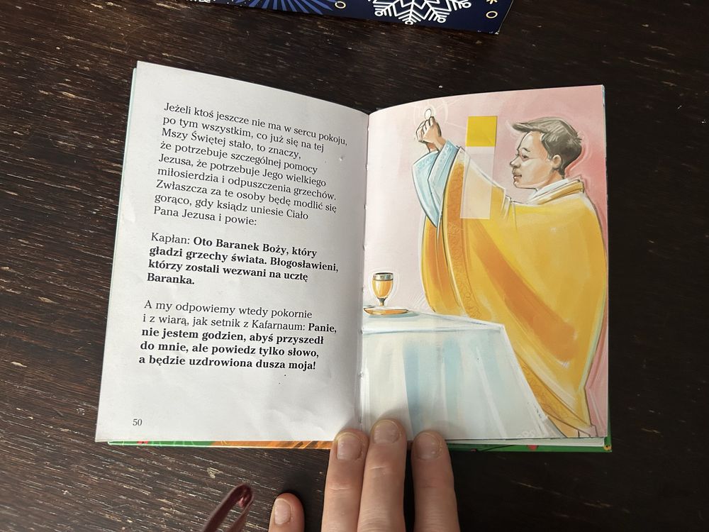 Mój malutki mszalki ksiazka na mszę świętą