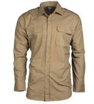 Koszula taktyczna Mil-Tec Ripstop Long Sleeve - Coyote r. L