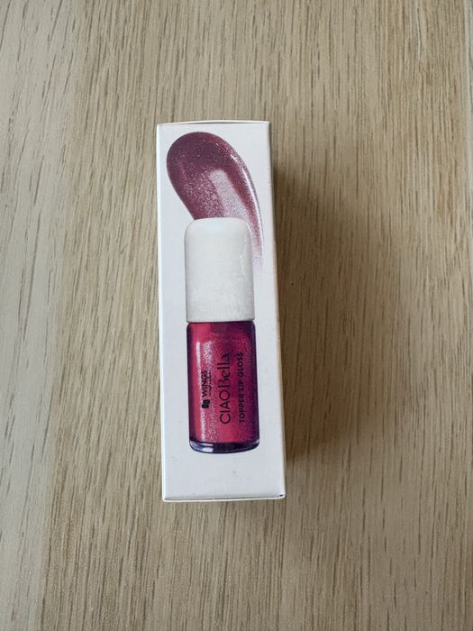 Topper lip gloss, błyszczyk AA wings ciao bella raspberry glaze