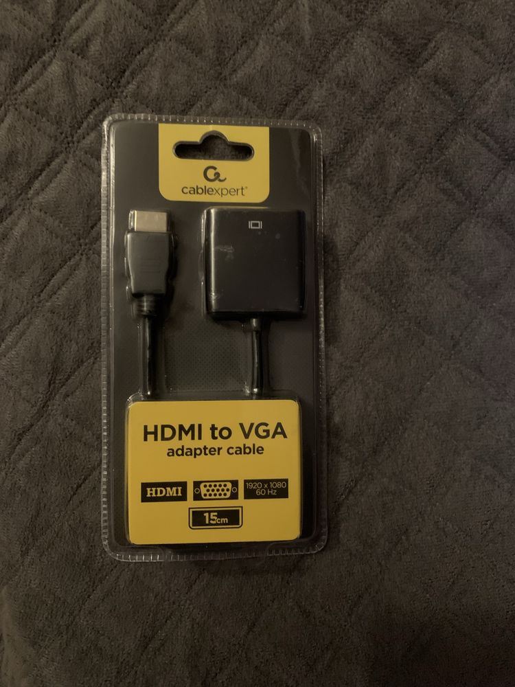 Adapter konwerter cable HDMI to VGA
