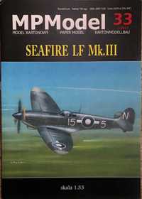 Model kartonowy Samolot Seafire LF Mk. III