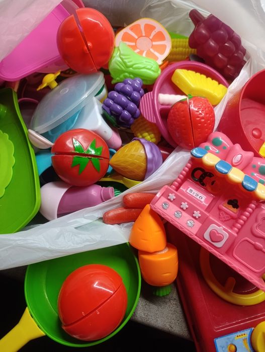 Пакет посудки овочі фрукти плита