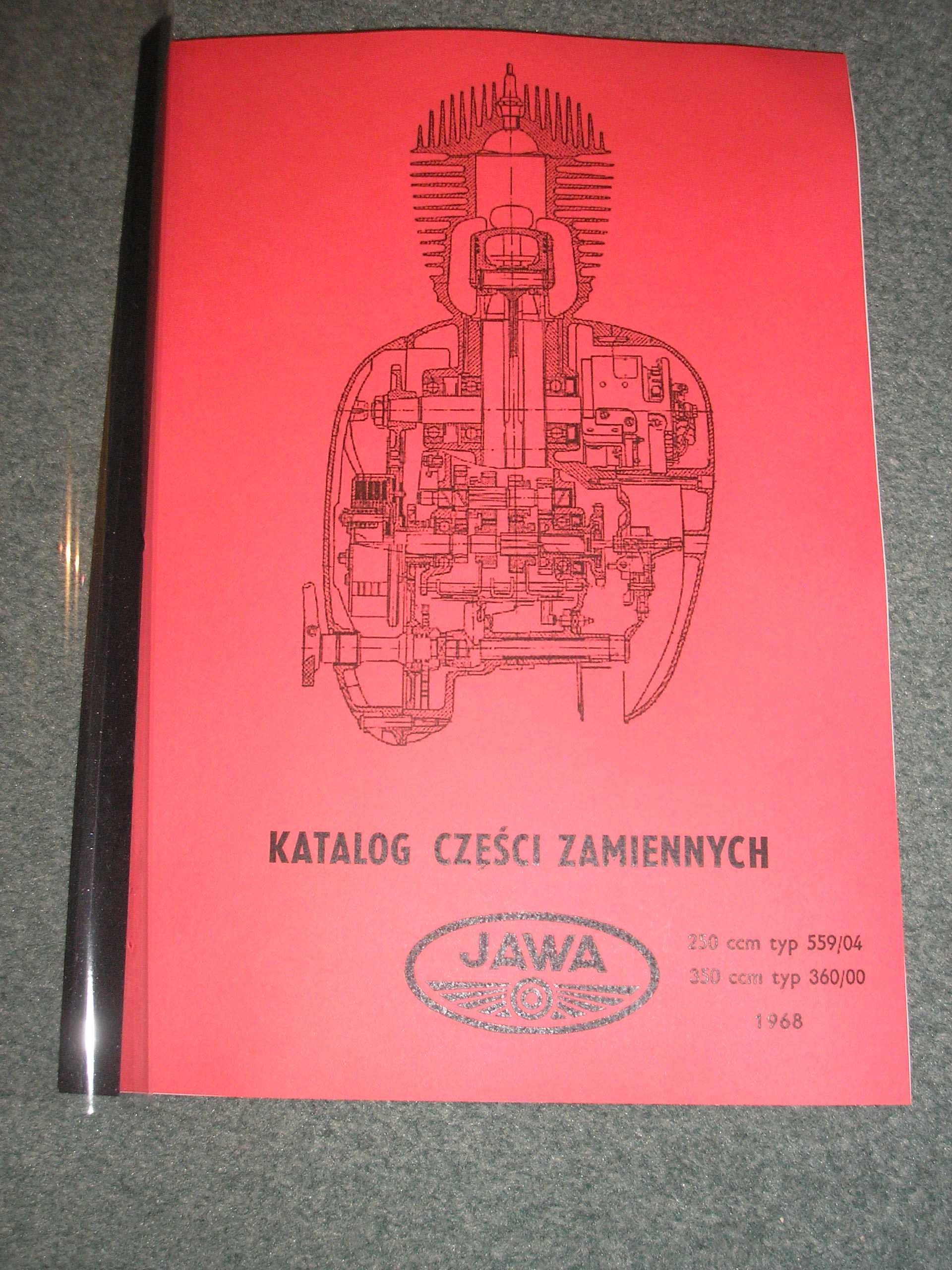 Jawa 250 i 350 Typ 559 i 360  Panelka - Katalog części