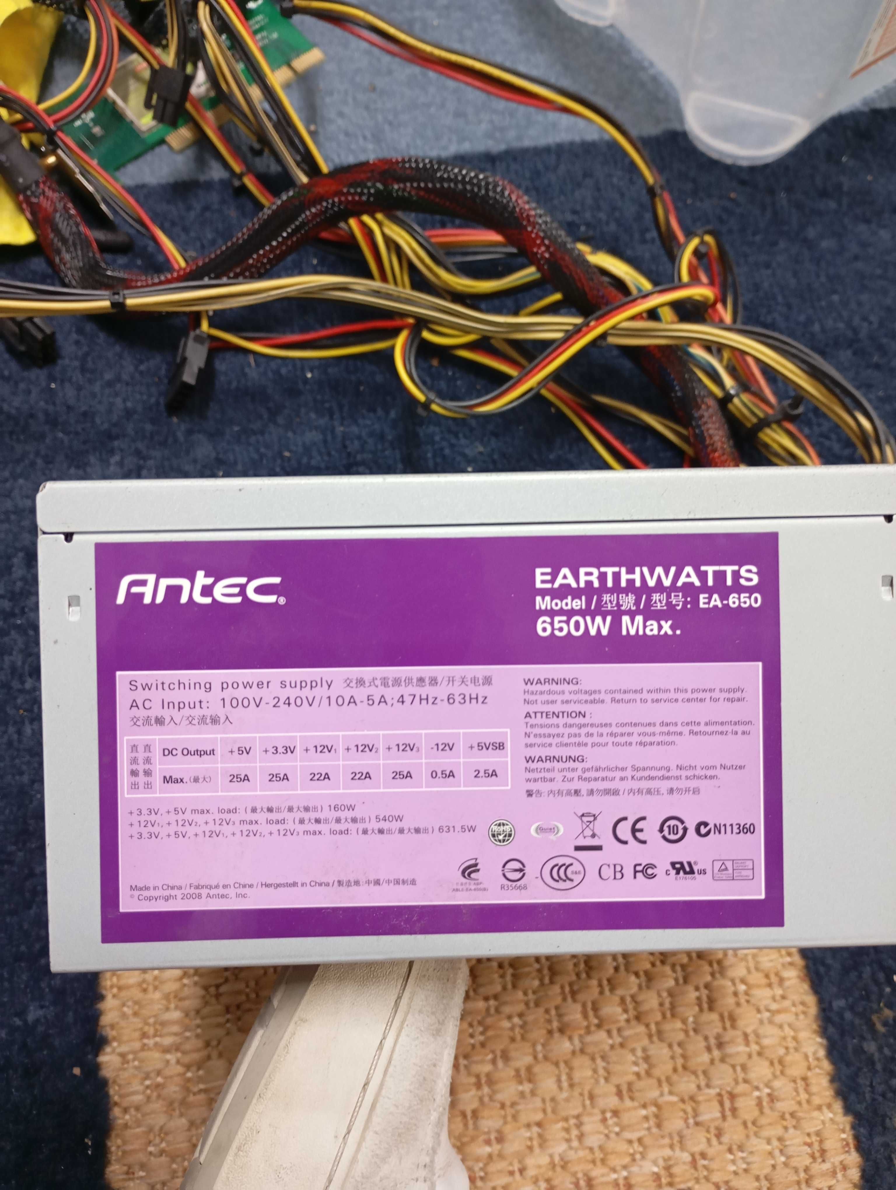 Fonte alimentação ANTEC 650W
