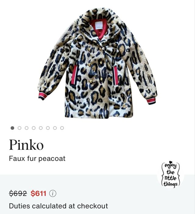 Шуба PINKO, оригінал (куплена в Італії )