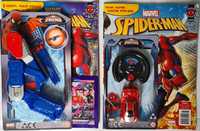 2 X SPIDERMAN spider-man magazyny +pistolet +wyrzutnia+auto