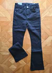 Spodnie jeansowe dzwony czarne push up 34/XS M.Sara