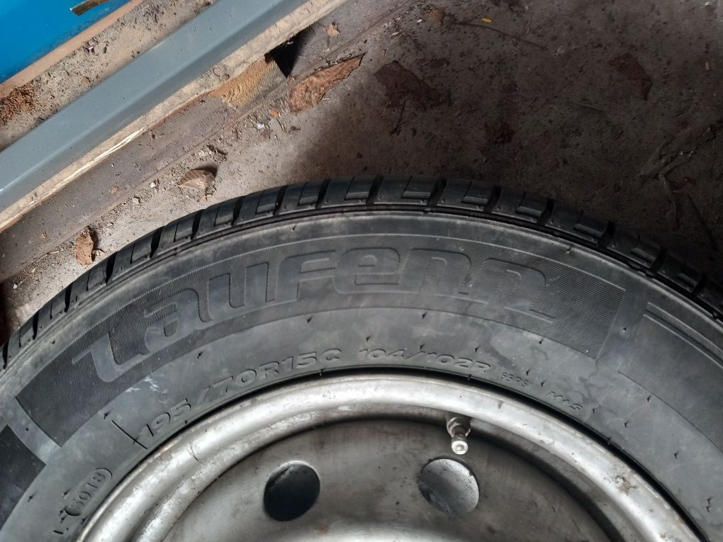Koła ducato  opony letnie 195/70/15c 5x118