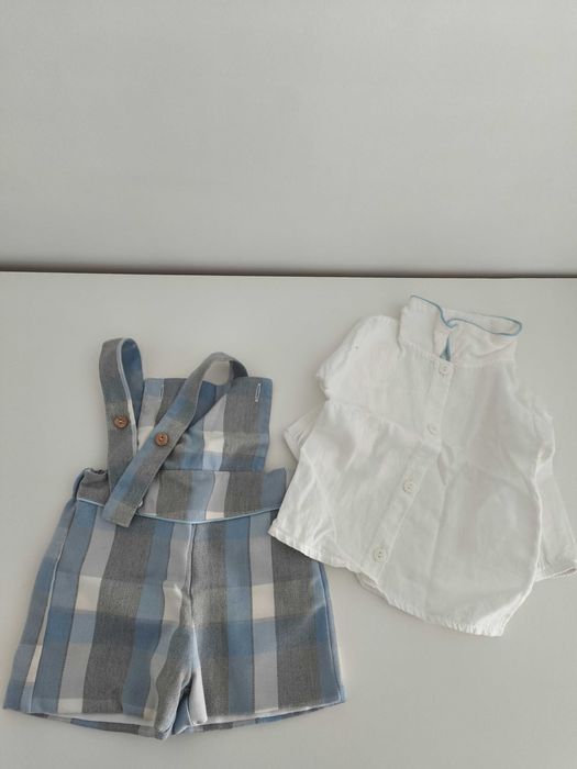 Conjunto calção bebé