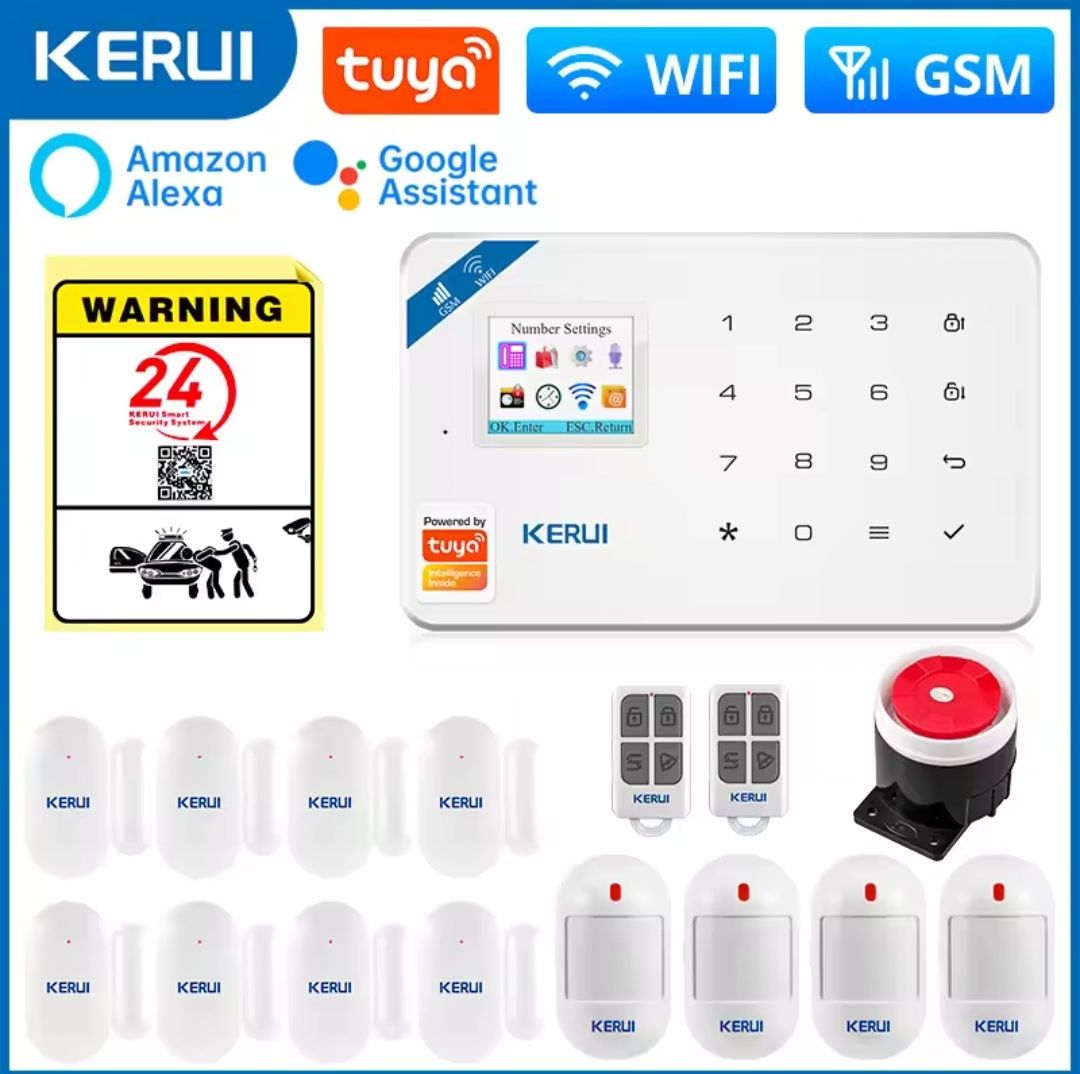 Сигнализация для дома Kerui. Большой комплект