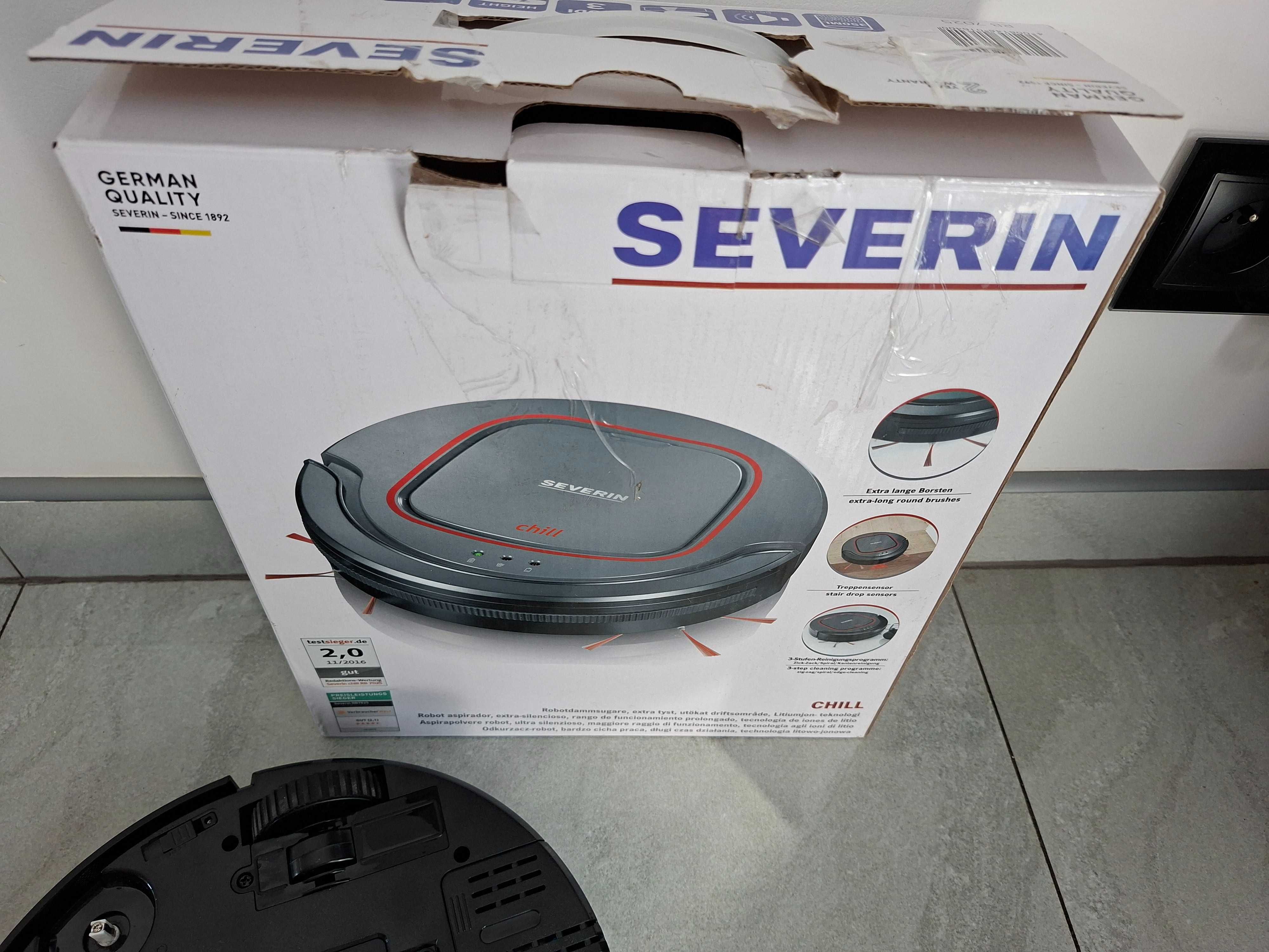 Robot sprzątający Odkurzacz Automatyczny Severin Chill RB 7025