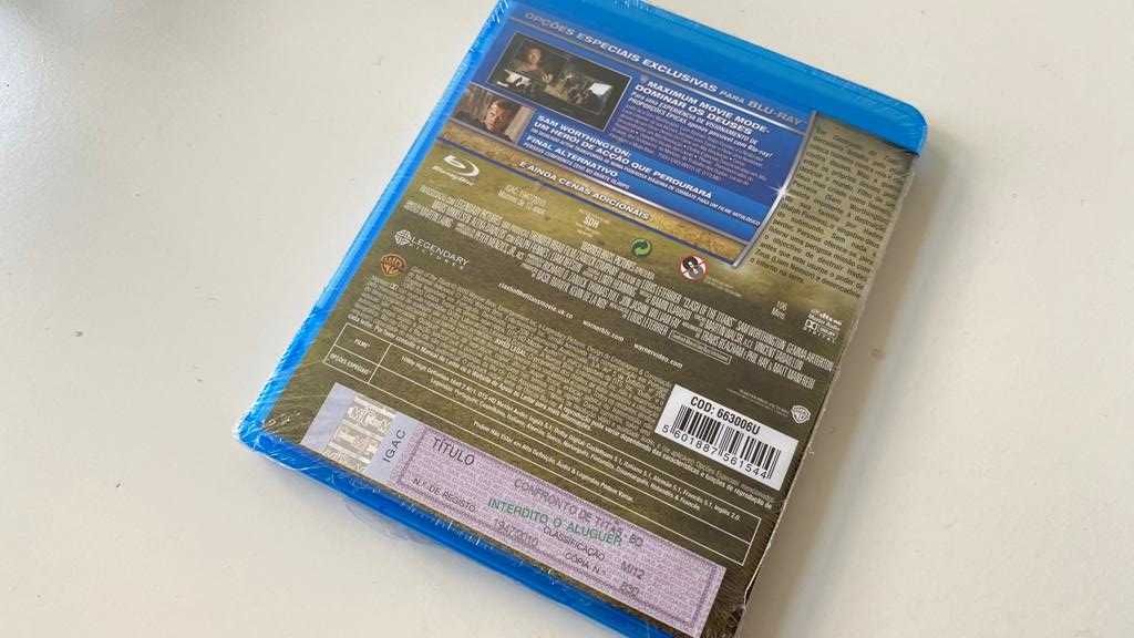 DVD - Confronto de Titãs - Blu-ray - Novo/Selado 2010
