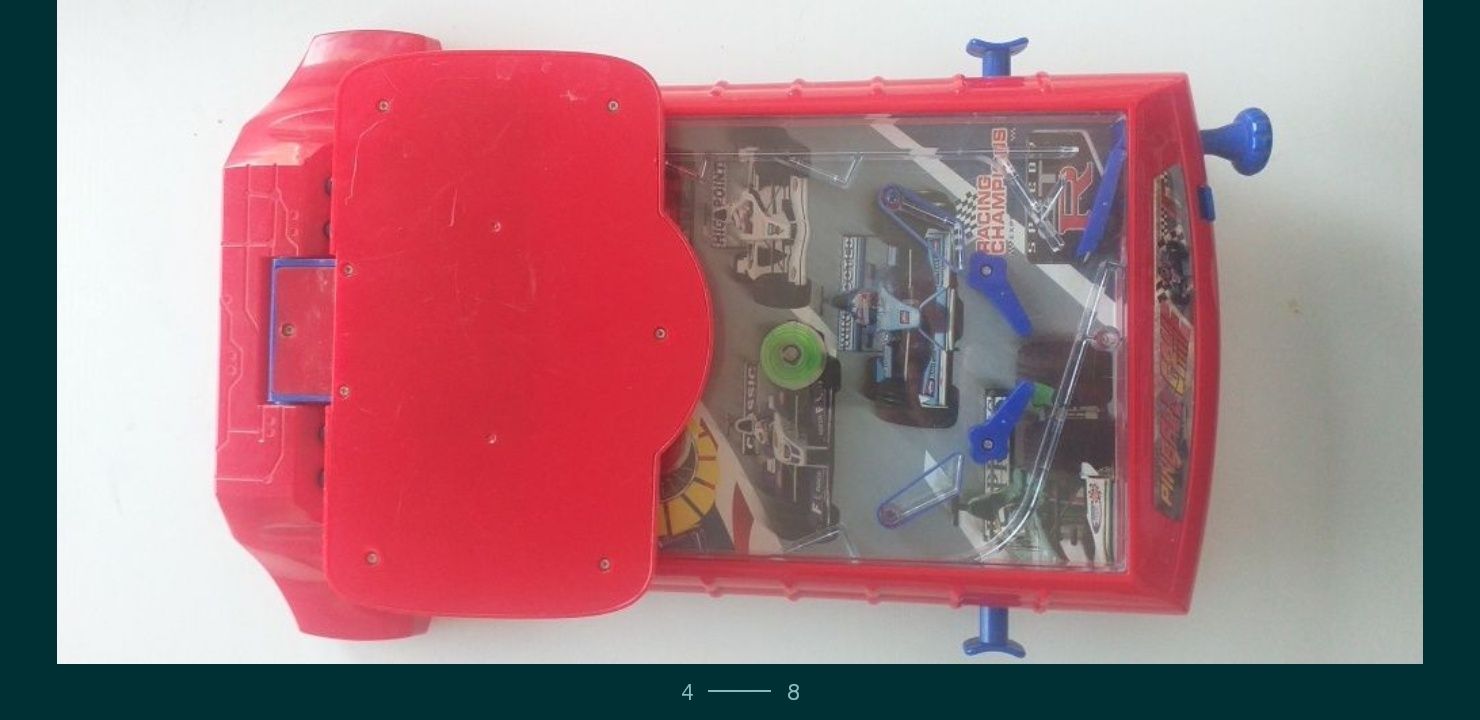 Fliper, Pinball, Racing F1, gra dla dzieci,wyścigi, autka, auta,