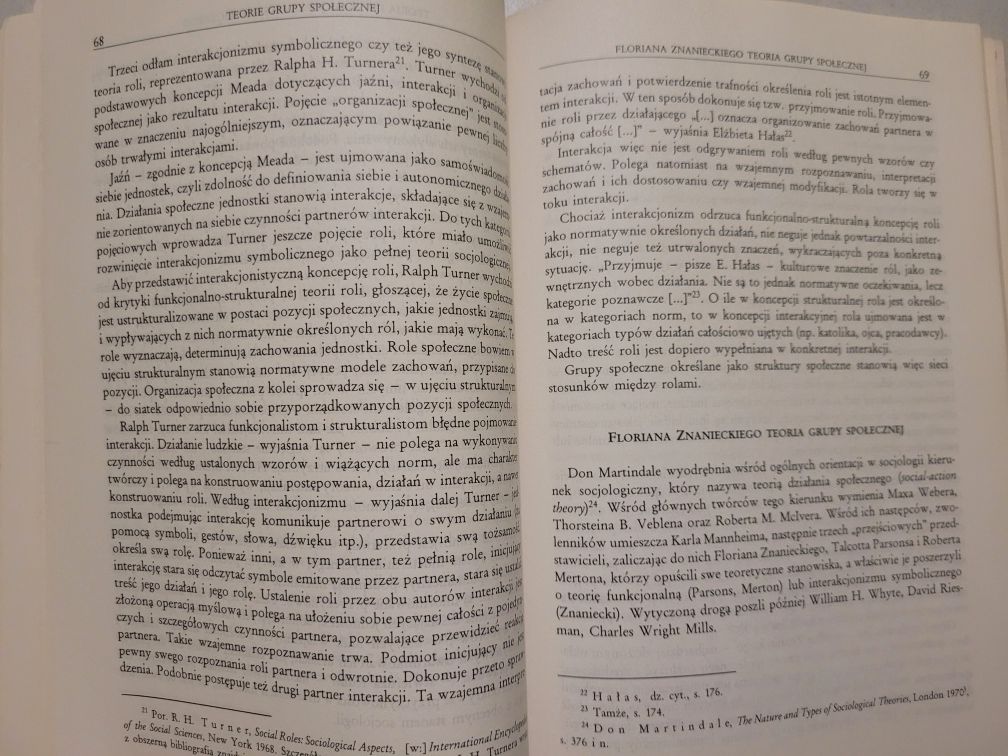 Socjologia małe struktury społeczne. Jan Turowski