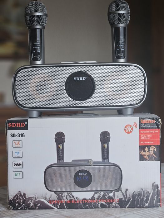 Głośnik bluetooth karaoke