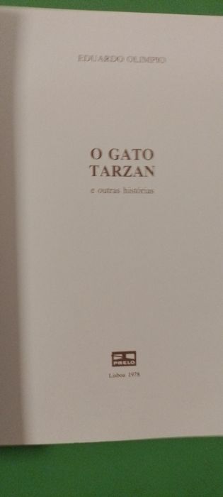 Livro infantil Gato Tarzan