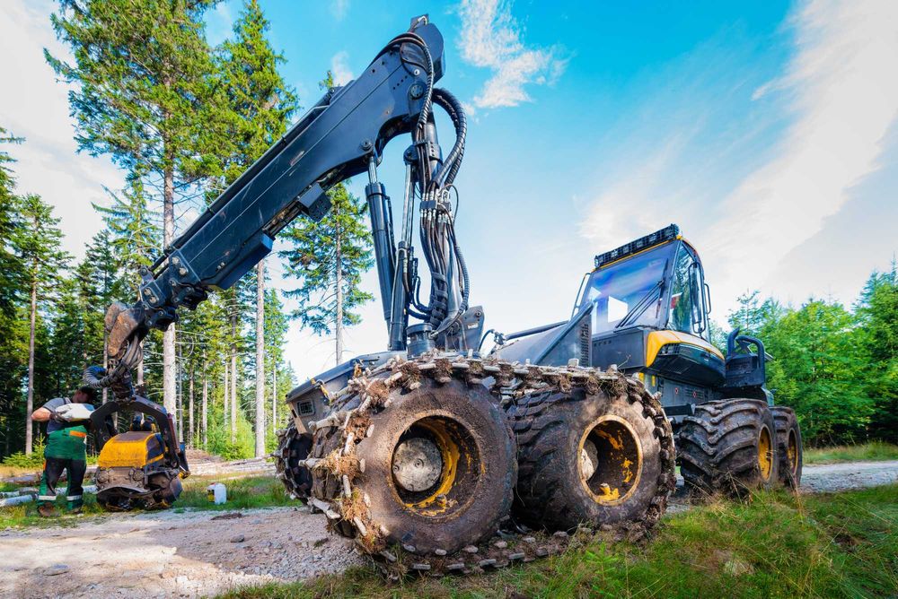 Harvester / Forwarder JohnDeere Ponsse Komatsu EcoLog FINANSOWANIE