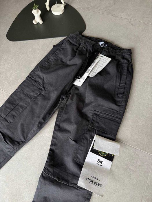 Штани карго Stone Island антрацит