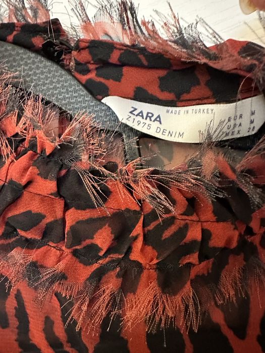 Szyfonowa bluzka Zara