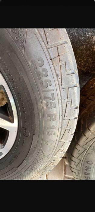 Koła aluminiowe alufelgi Sprinter 907 ideał kamper Conti 225/75r16c