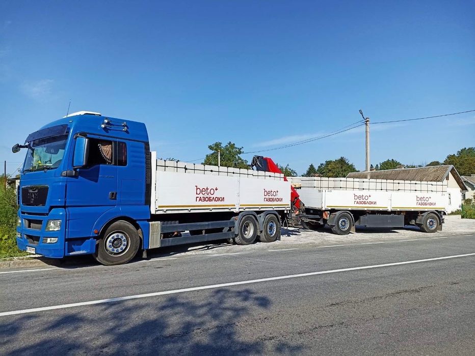 Газоблок Львів 20×30×60 см , 20×40×60 см від виробника