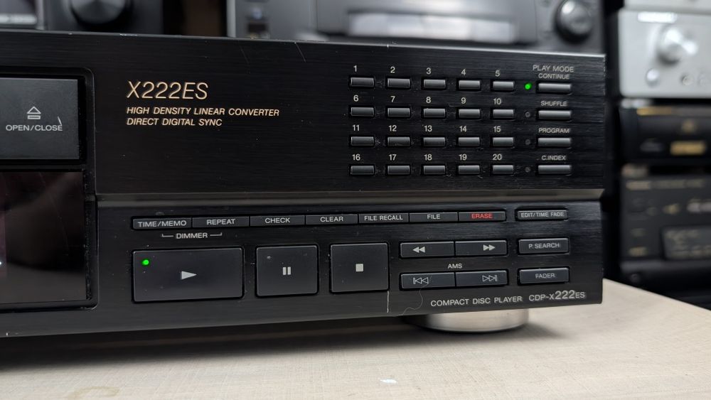 Sony CDP-X222ES Wysokiej klasy odtwarzacz płyt CD