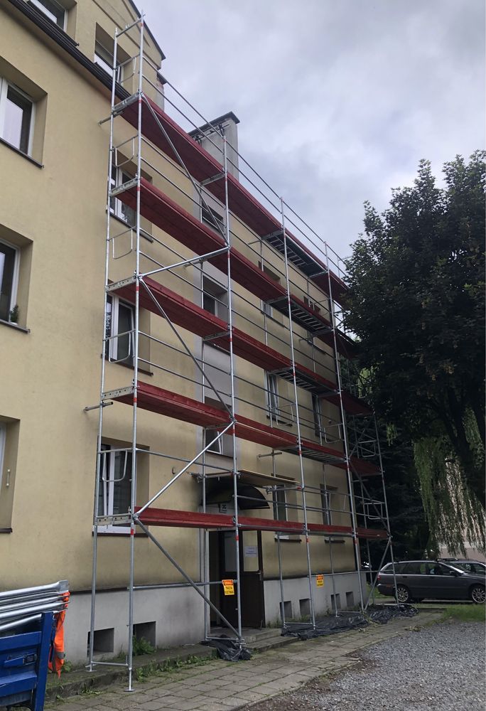 Wynajem rusztowań Plettac