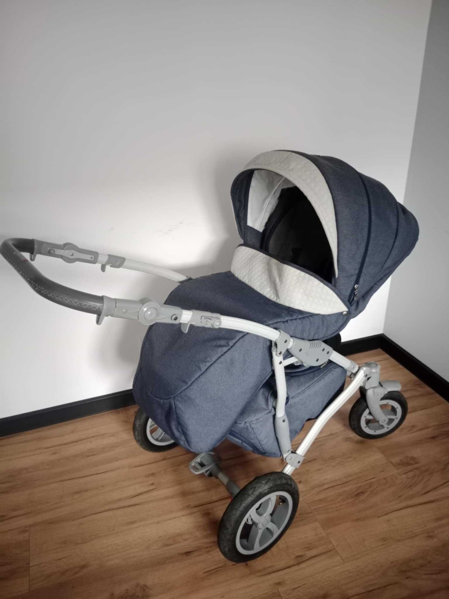 Wózek 2w1 CAMARELO + fotelik CYBEX z bazą ISOFIX + dodatki ! :)