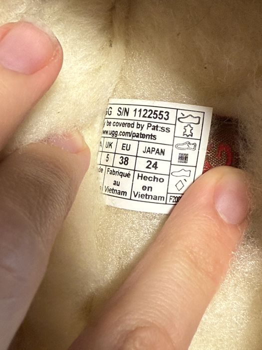 Ugg Tasman platform 37р. 24см