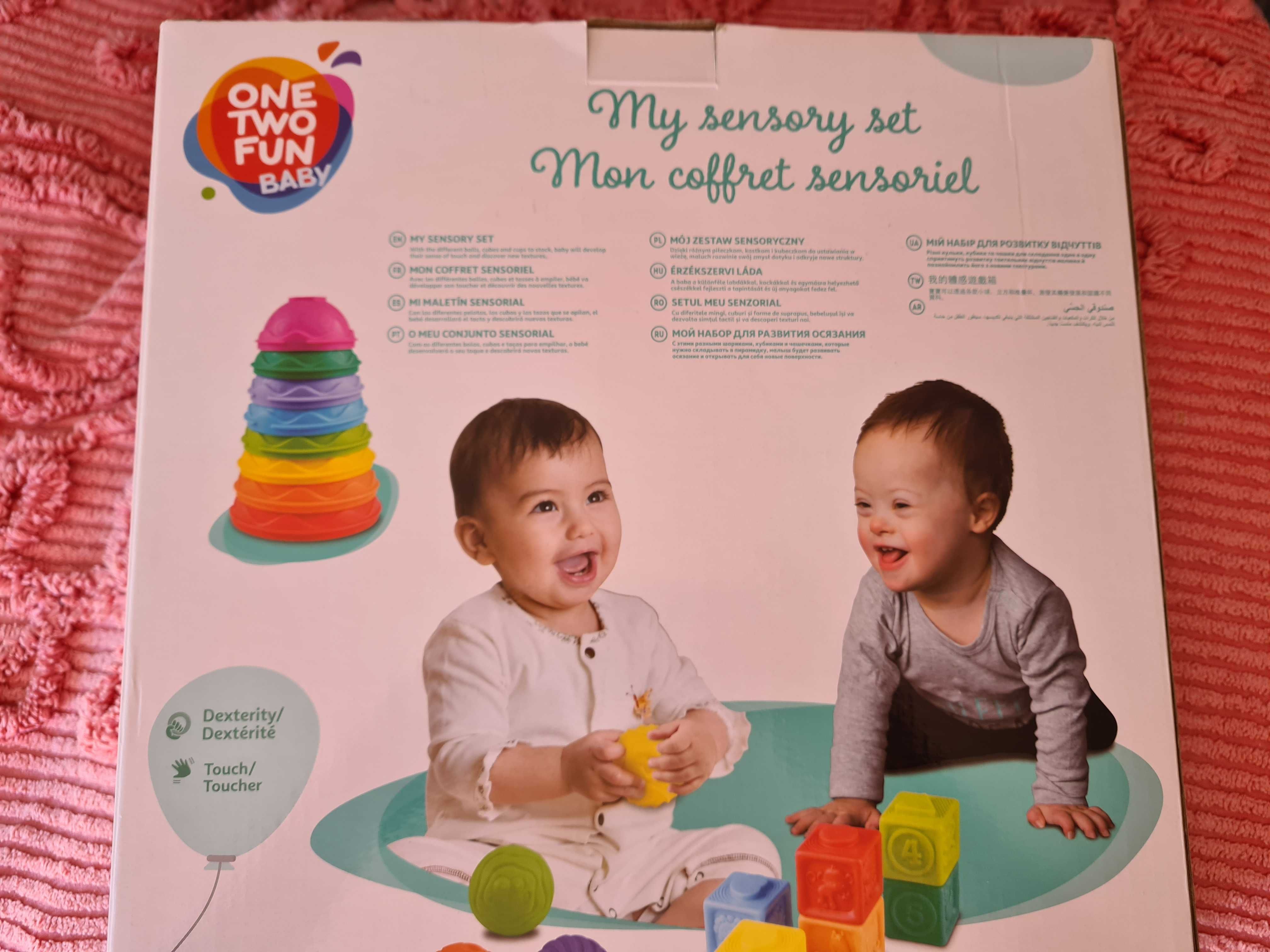 Jogo Sensorial One Two Fun Baby My Sensory Set