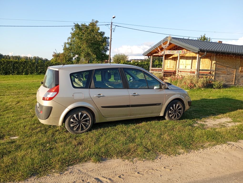 Renault Grand Scenic 2 2.0 16v  LPG klimatyzacja, 7 osób
