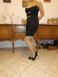 Czarna sexi obcisła