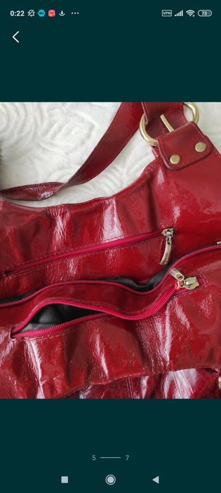 Шкіряна сумка жіноча