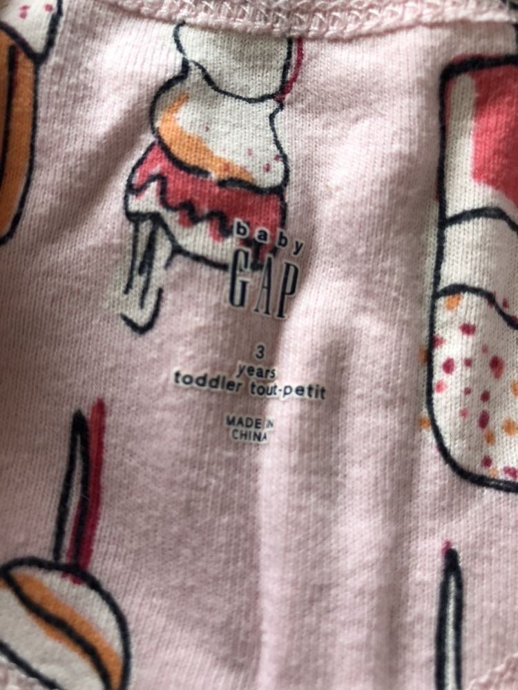 Pijama GAP ( 3 anos ) Com ziper
