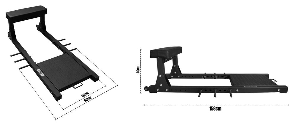 Hip Thrust GRAND – Profesjonalna Ławka do Treningu Pośladków