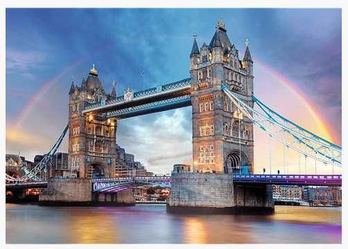Tower Bridge Londyn most puzzle Trefl 1000 el. nowe