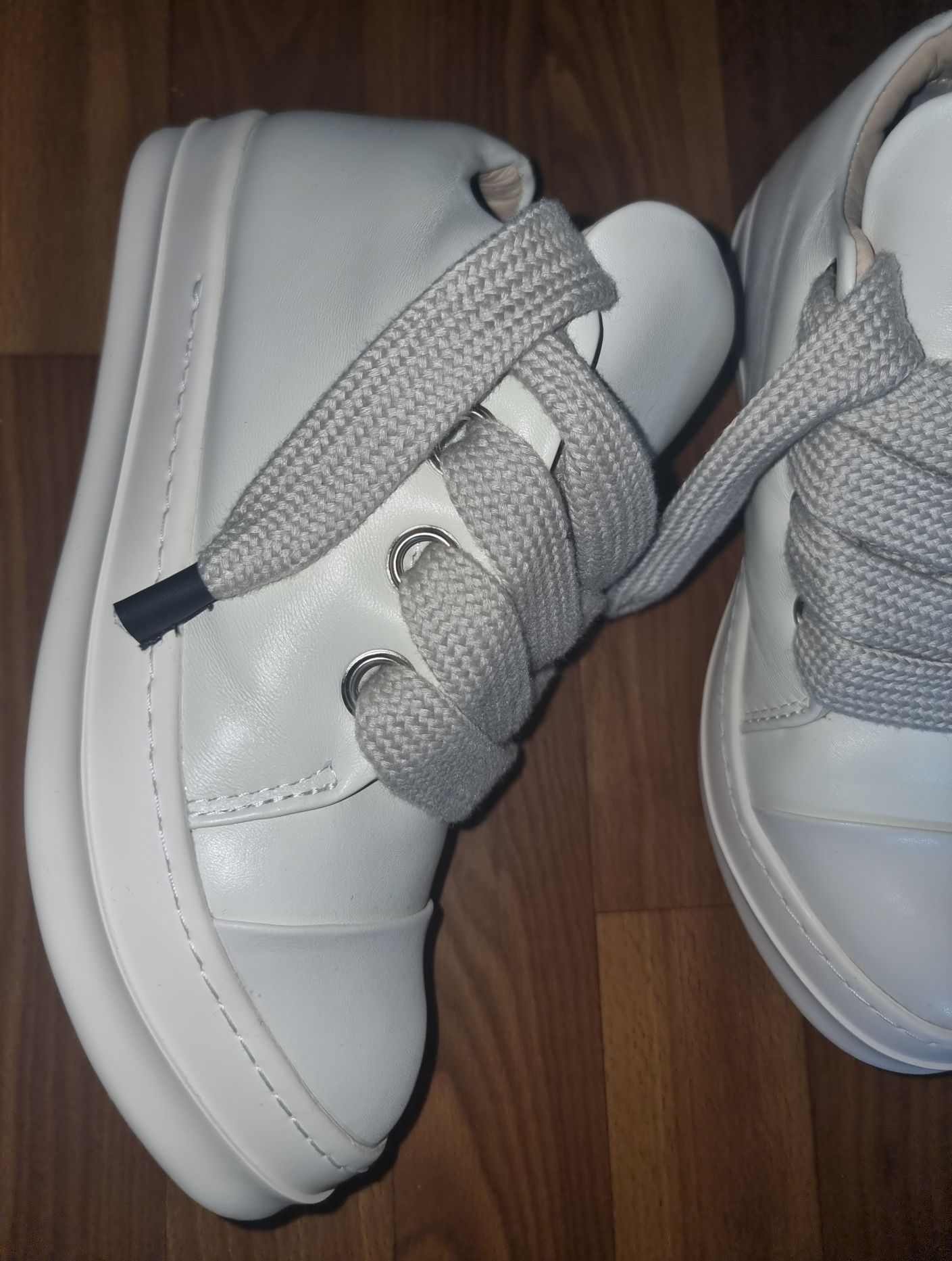 Дутые мужские кеды Rick Owens