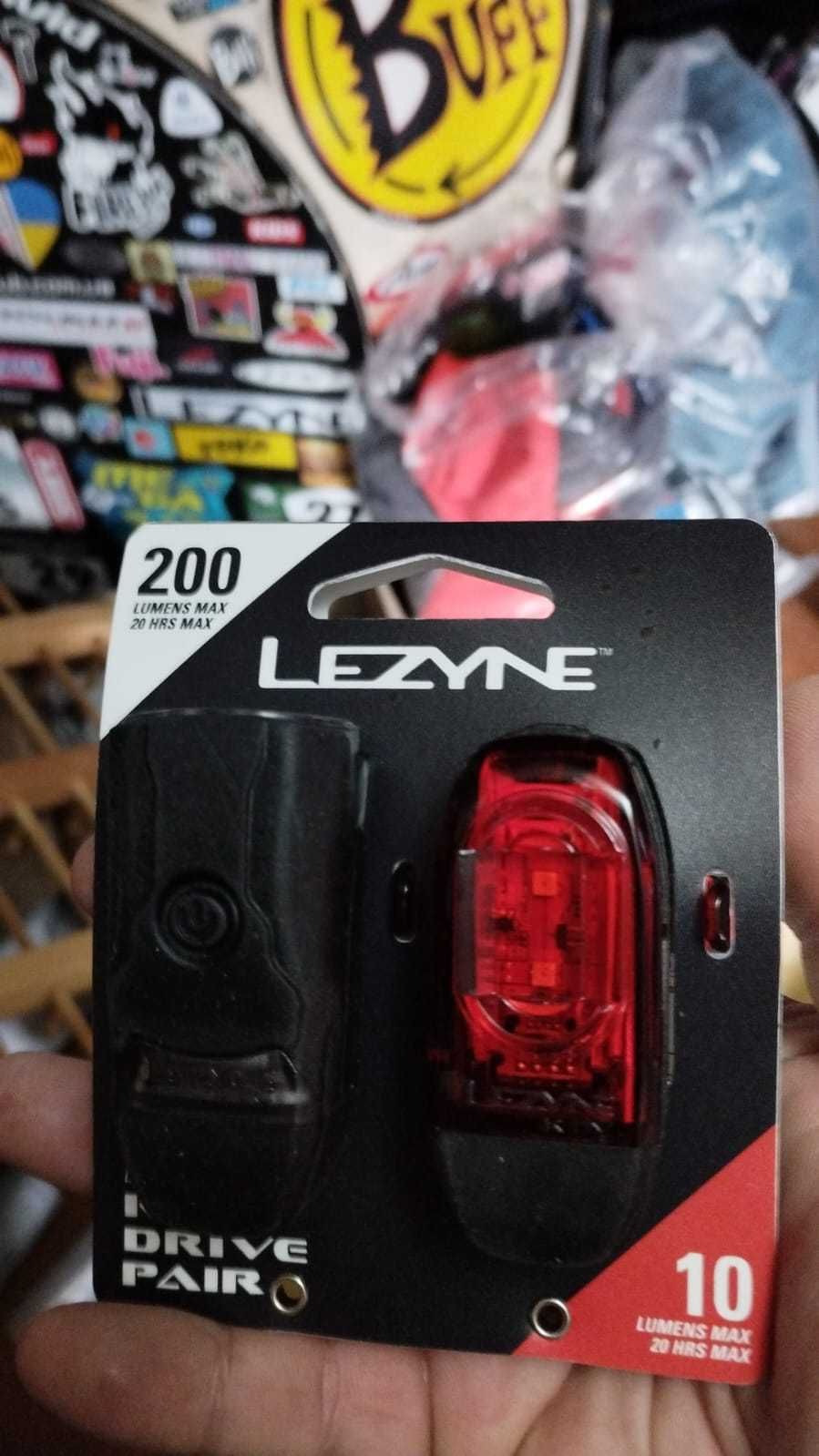 Комплект ліхтарів Lezyne Femto KTV Drive pair