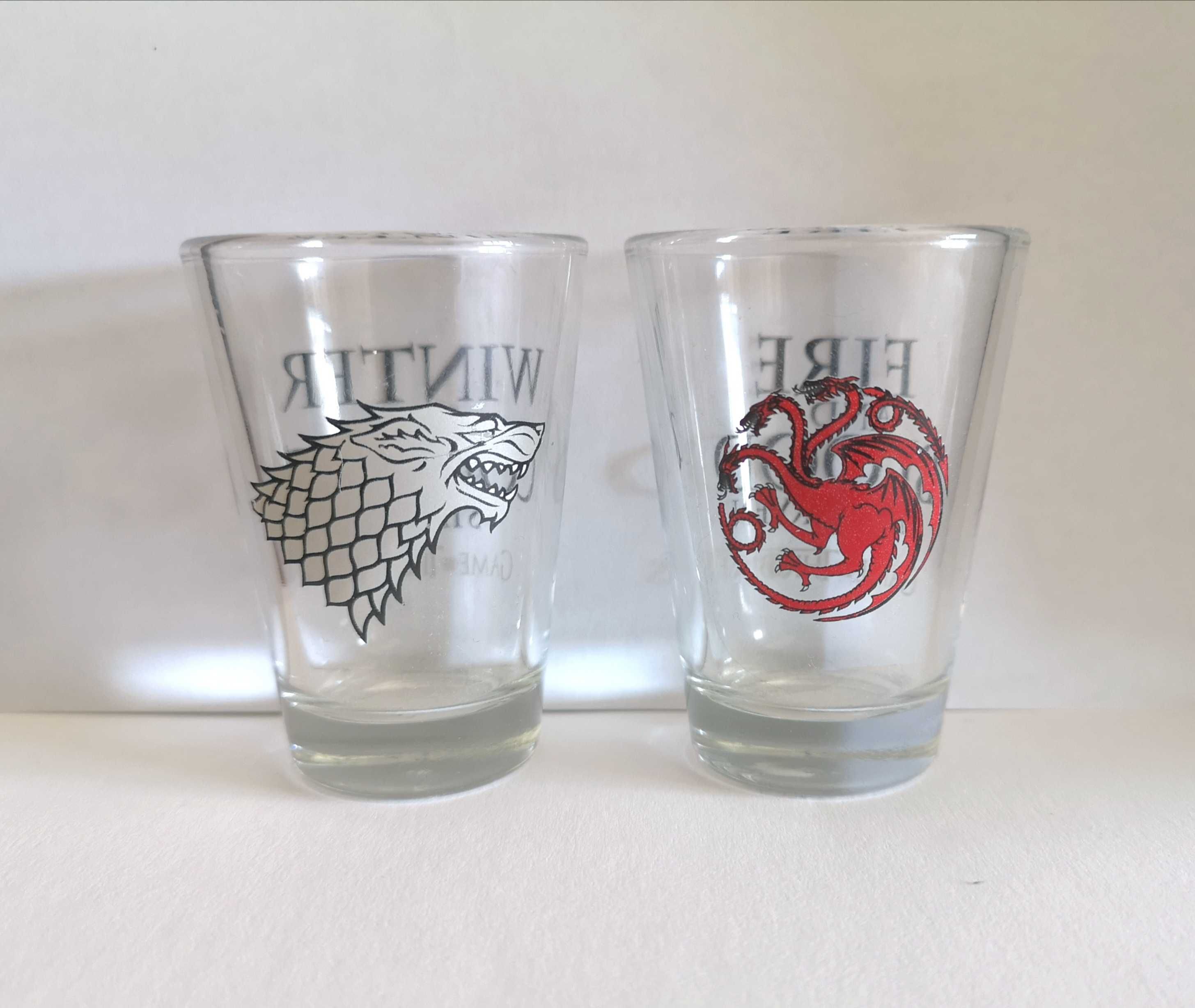 Conjunto de dois copos de shot Game of Thrones