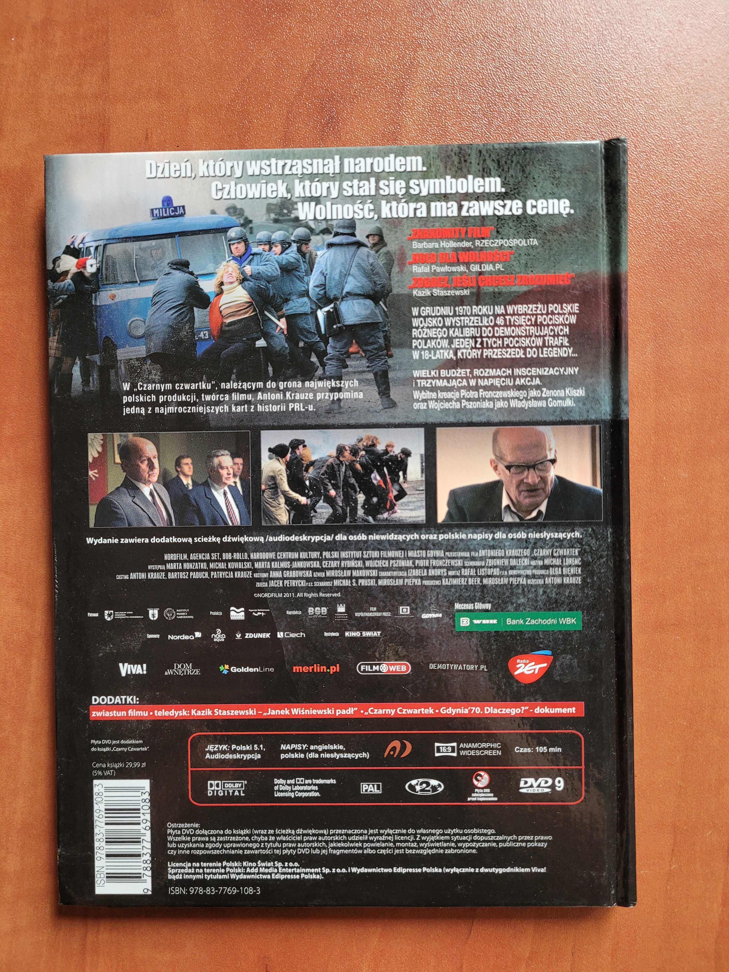 Film Czarny czwartek Janek Wiśniewski padł DVD