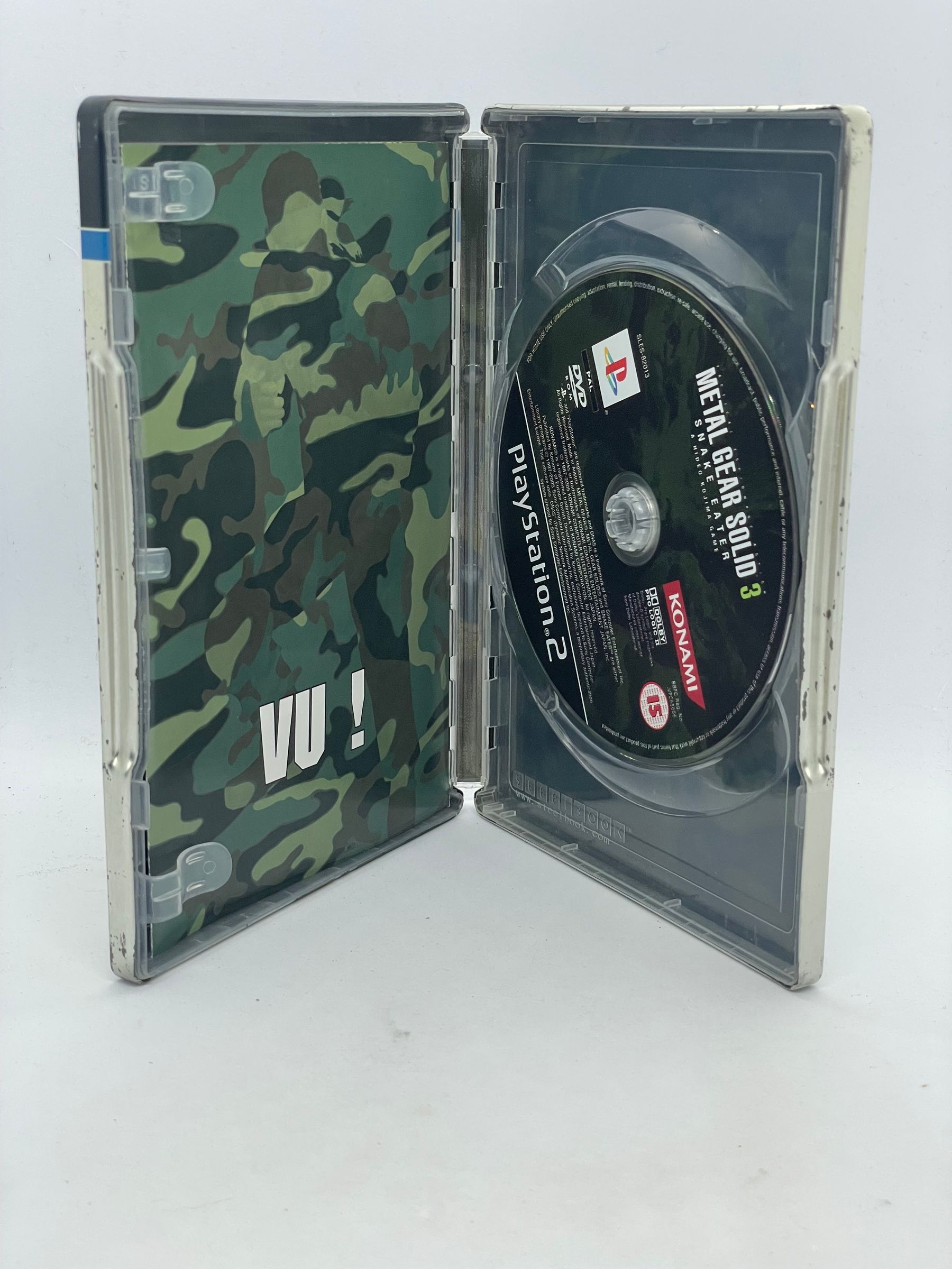 Metal Gear Solid 3 Snake Eater Steelbook PS2