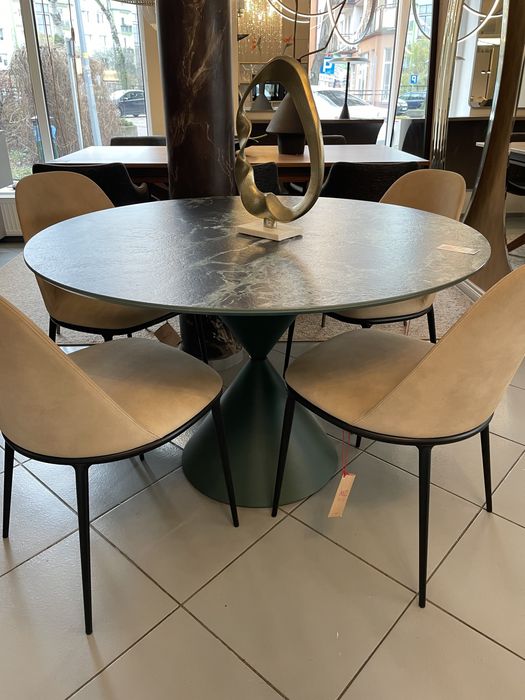 Okazja -40% Stół MidJ CLESSIDRA SPIEK fi120, nowy, faktura vat