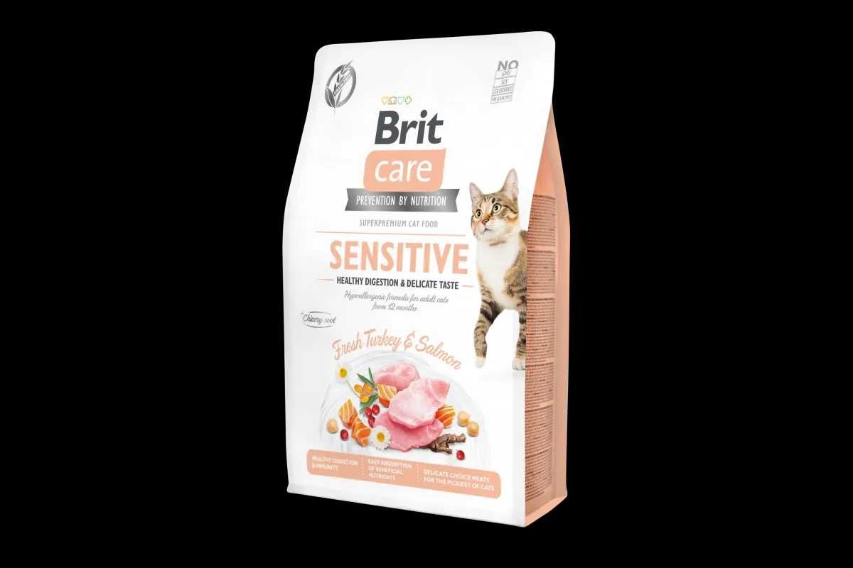 Brit Care Cat Sensitive Digestion Delicate Taste сухий корм для котів