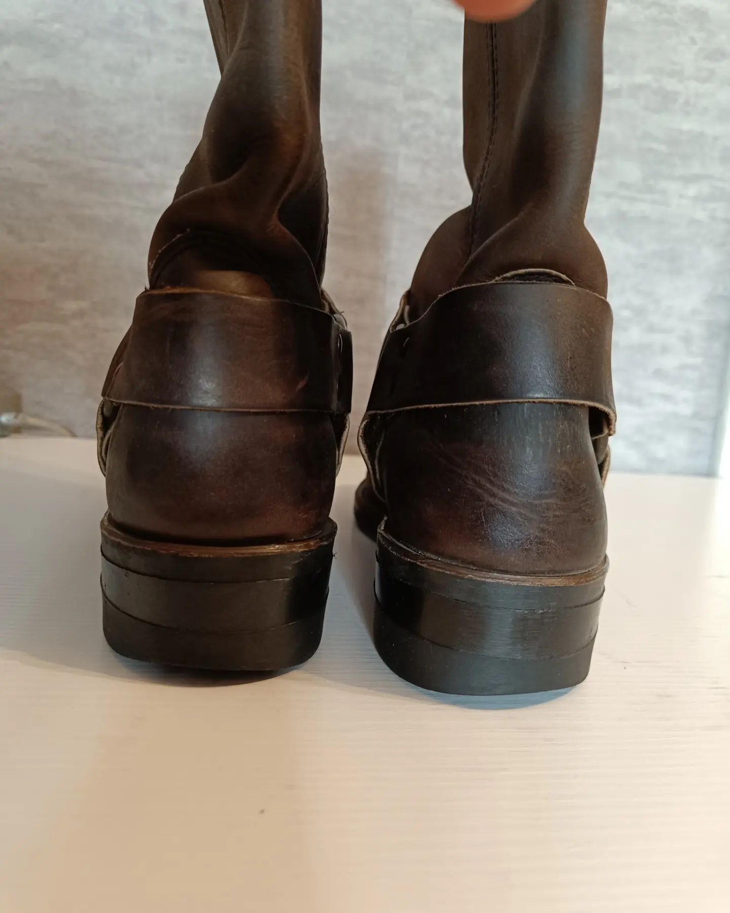 Байкерские ковбойские сапоги ботинки frye made in USA
