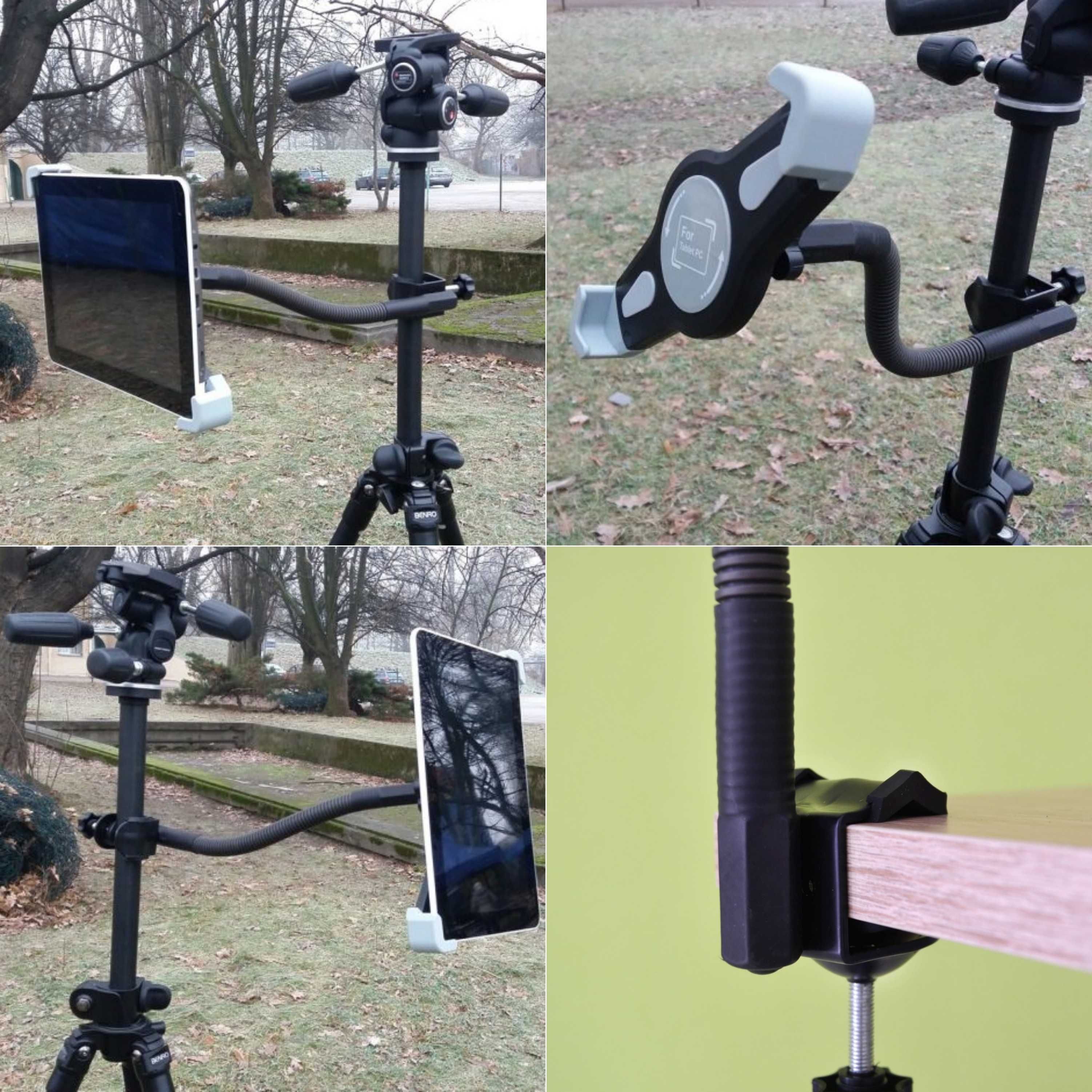 Uchwyt na tablet pasuje do 10,1″ 13,3″ z giętkim ramieniem 130cm