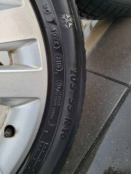 Sprzedam felgi do Opla 4x100 16cali 205x55x16