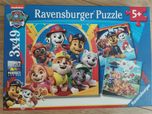 Psi patrol puzzle 4+ RAVENSBURGER 3x 49el