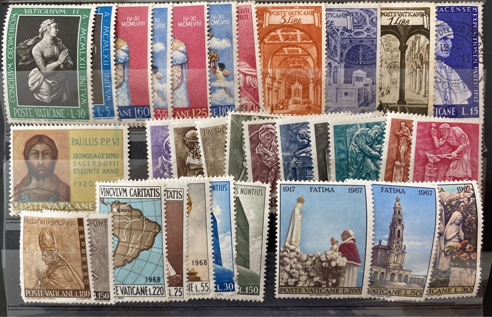 Selos do Vaticano - inclui Fatima