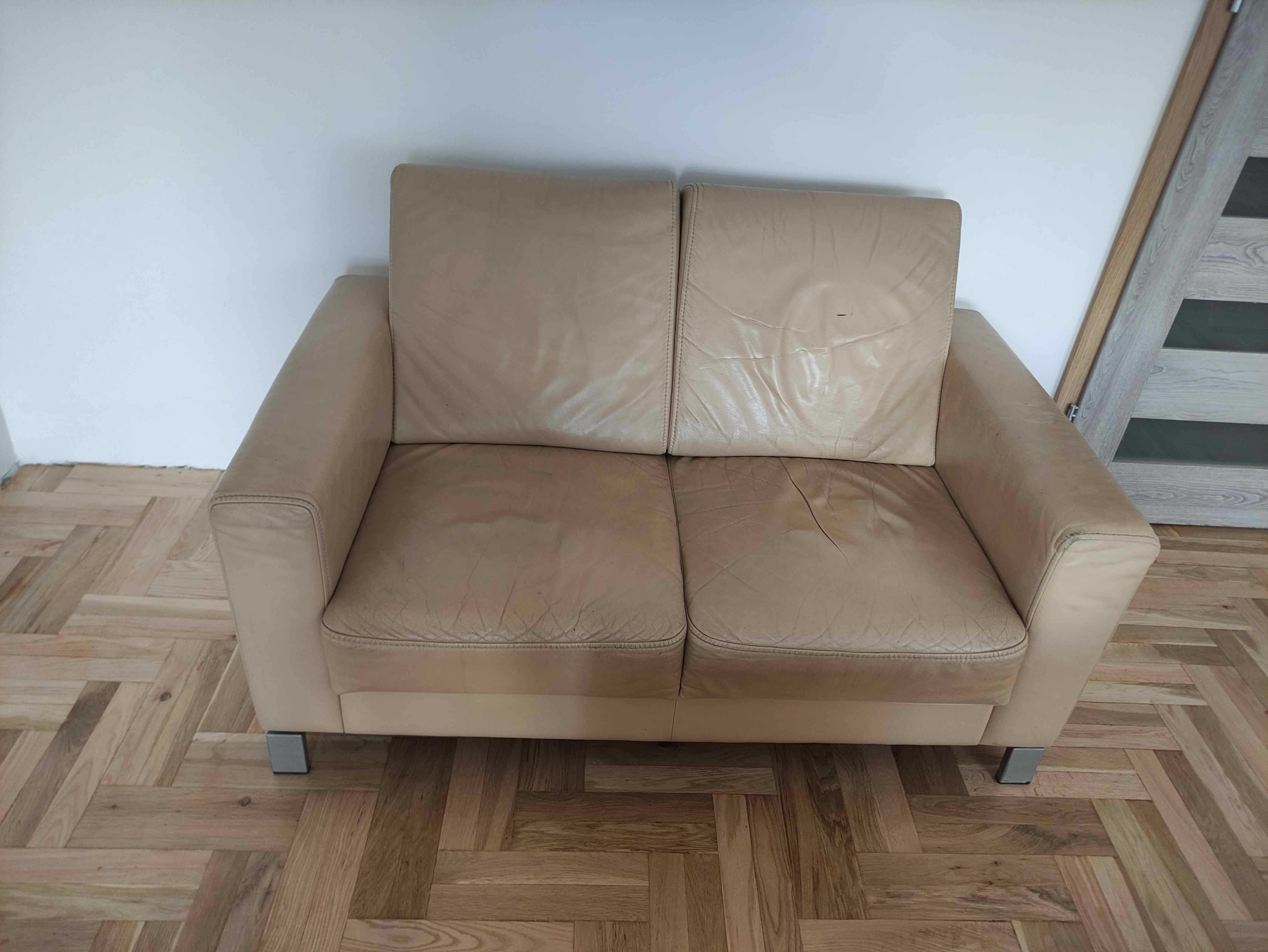 Sofa Skórzana Komplet    KLER ETIUDA  Kanapa    Skóra Naturalna.
